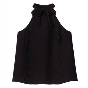 Victoria Beckham x Target Scallop Trim Tank Top, SZ XS